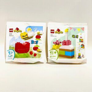 LEGO Duplo 30686 Bee + 30712 Celebration Cake New in Hand